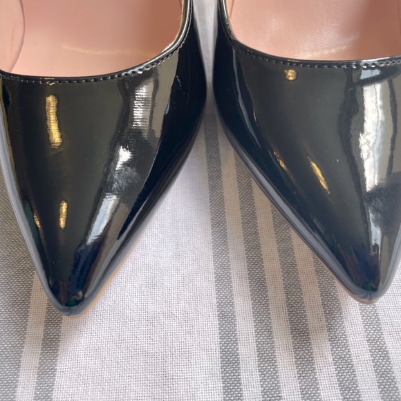 Black shiny pumps, Elizabet Lang, Size 7, NEVER WORN, great condition - Picture 6 of 8